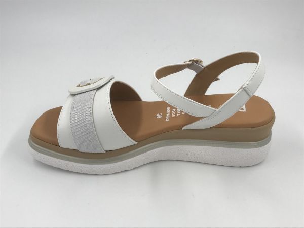 Repo dam sand sleehak wit (10400 bianco) - Stiletto Schoenen (Oudenaarde)