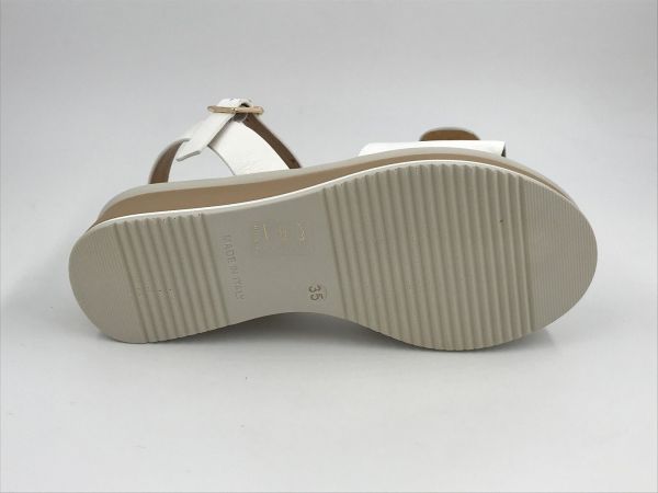 Repo dam sand sleehak wit (12223 bianco) - Stiletto Schoenen (Oudenaarde)