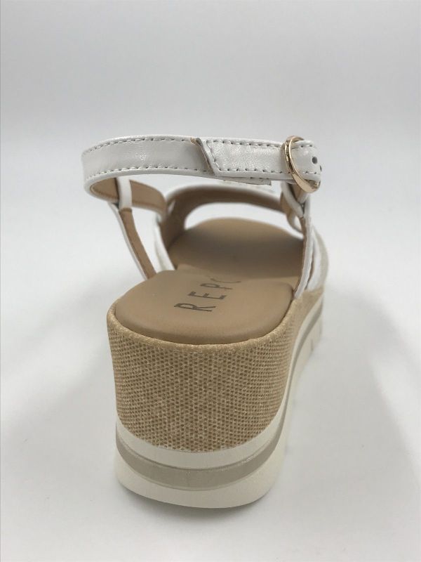 Repo dam sand sleehak wit (83271 bianco) - Stiletto Schoenen (Oudenaarde)