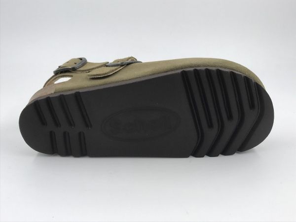 Scholl dam sand suède khaki (fae backstrap F32417 1147 sue khaki) - Stiletto Schoenen (Oudenaarde)
