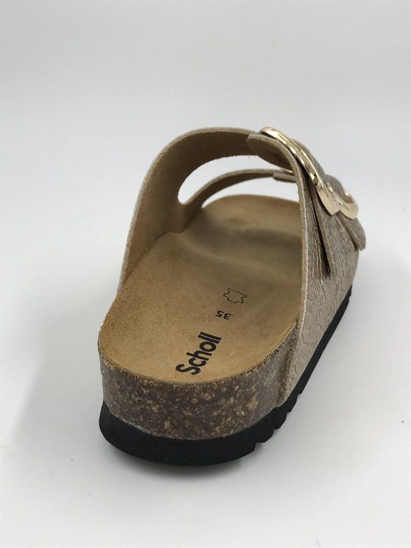 Scholl dam slip bronzo (noelle F32201) - Stiletto Schoenen (Oudenaarde)