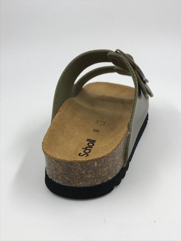 Scholl dam slip kaki (josephine F32166) - Stiletto Schoenen (Oudenaarde)