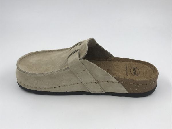 Scholl dam slip suède beige scuro (bora F31715 moccasin Sue-W beige scuro) - Stiletto Schoenen (Oudenaarde)