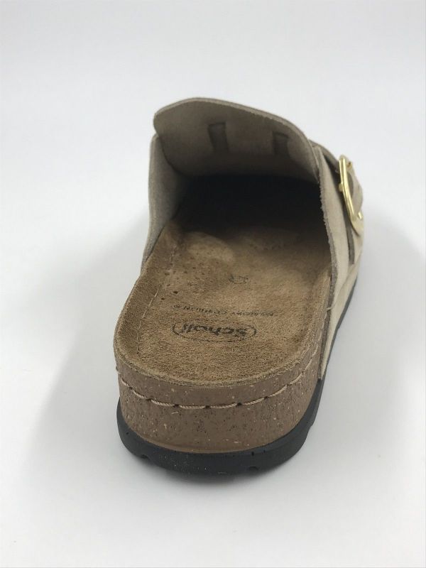 Scholl dam slip suède beige scuro (bora F31715 moccasin Sue-W beige scuro) - Stiletto Schoenen (Oudenaarde)