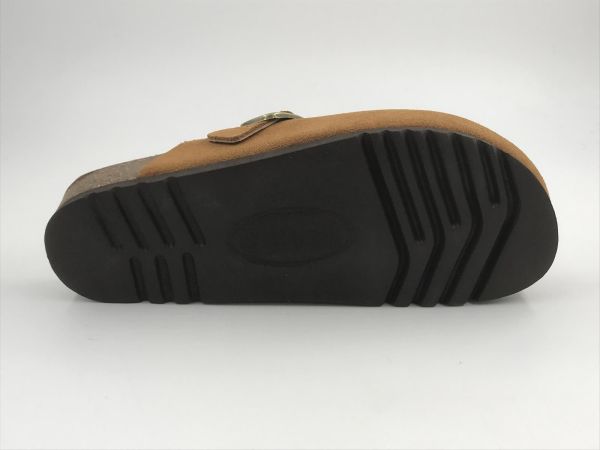 Scholl dam slip suède cognac (fae cognac F31811 1184) - Stiletto Schoenen (Oudenaarde)