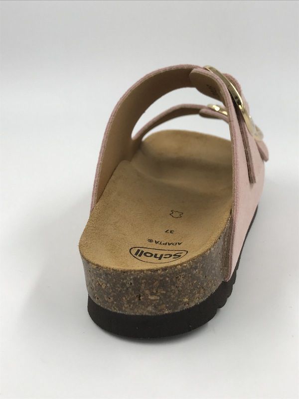 Scholl dam slip suède rosa (noelle F00734 1048 LeaSue rosa) - Stiletto Schoenen (Oudenaarde)