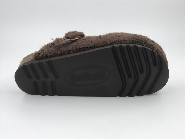Scholl dam slip synfur bruin (camille F01438 1019 synfur testa di moro) - Stiletto Schoenen (Oudenaarde)