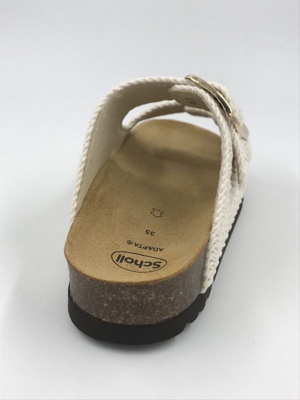 Scholl dam slip text bianco sporco (noelle TexTri F00905 bianco sporco) - Stiletto Schoenen (Oudenaarde)