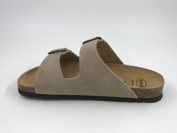 Scholl her slip suède beige scuro (julien F32579 SueB-M beige scuro) - Stiletto Schoenen (Oudenaarde)