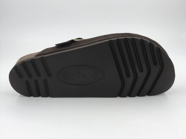 Scholl her slip suède bruin (olivier F32575 1206 F new sue fur) - Stiletto Schoenen (Oudenaarde)