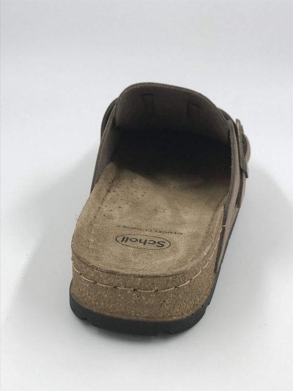 Scholl her slip suède taupe (bora F00768 moccasin LeaSue-M taupe) - Stiletto Schoenen (Oudenaarde)