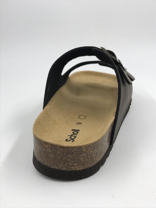 Scholl her slipper bruin (Julien F30769 testa di moro) - Stiletto Schoenen (Oudenaarde)