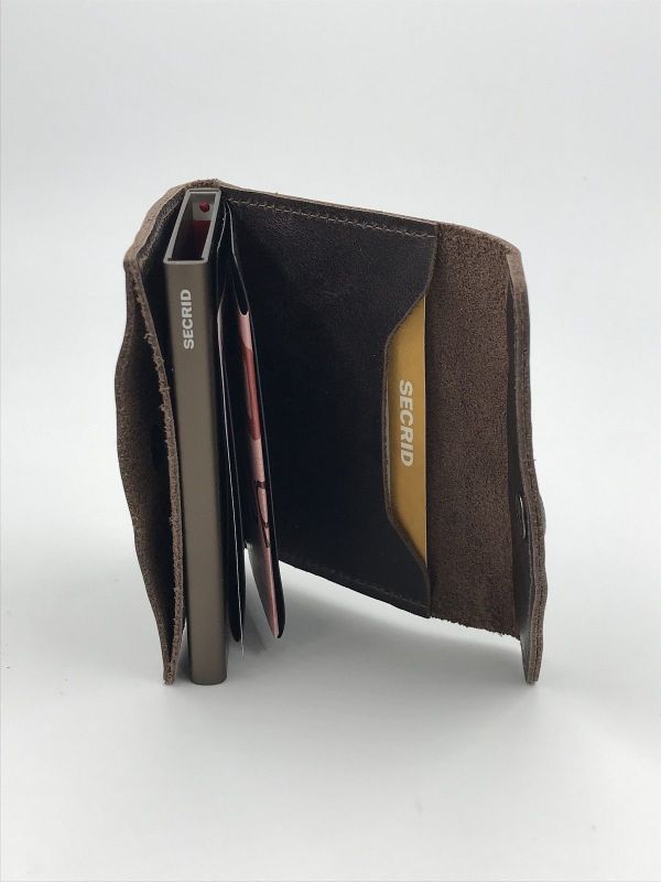 Secrid envelope wallet vintage chocolate (EV-vintage chocolate envelopwallet chocolate) - Stiletto Schoenen (Oudenaarde)