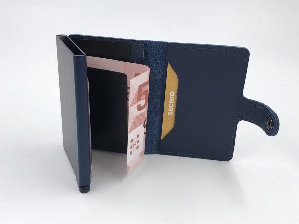 Secrid miniwallet crisple navy (MC-navy miniwallet Crisple navy) - Stiletto Schoenen (Oudenaarde)