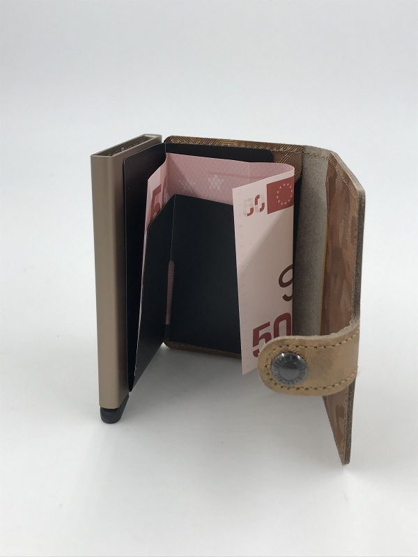 Secrid miniwallet jungle desert (MJu-jungle moss miniwallet) - Stiletto Schoenen (Oudenaarde)