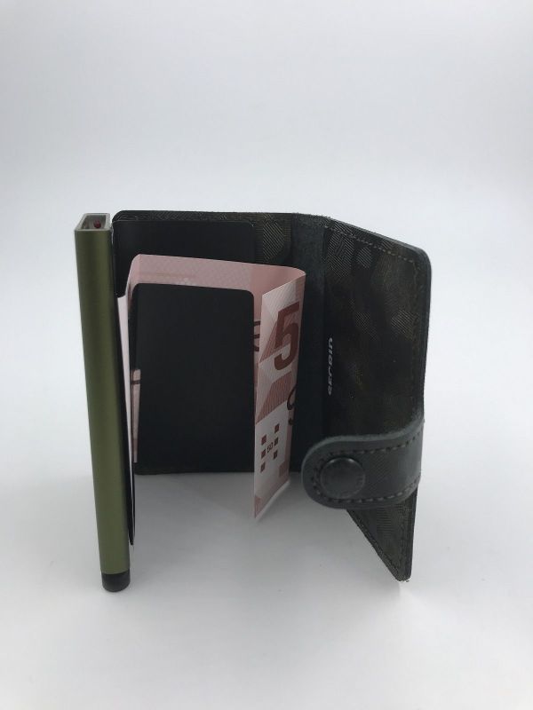 Secrid miniwallet jungle moss (MJu-jungle moss miniwallet) - Stiletto Schoenen (Oudenaarde)