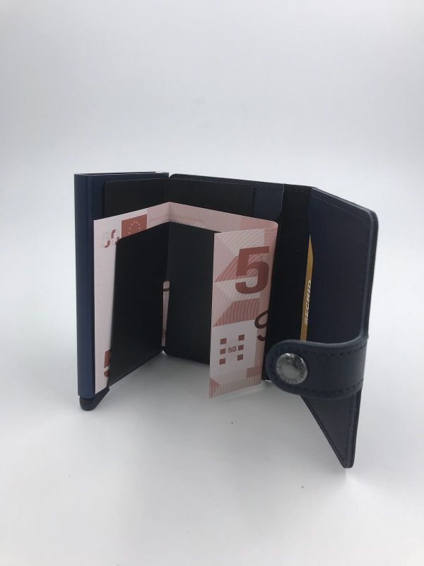 Secrid miniwallet original navy (M-Navy miniwallet original) - Stiletto Schoenen (Oudenaarde)