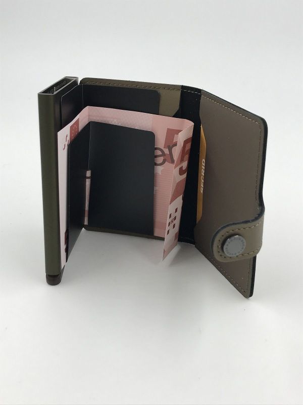 Secrid miniwallet satin bronze (MMS-Bronze miniwallet matte satin) - Stiletto Schoenen (Oudenaarde)