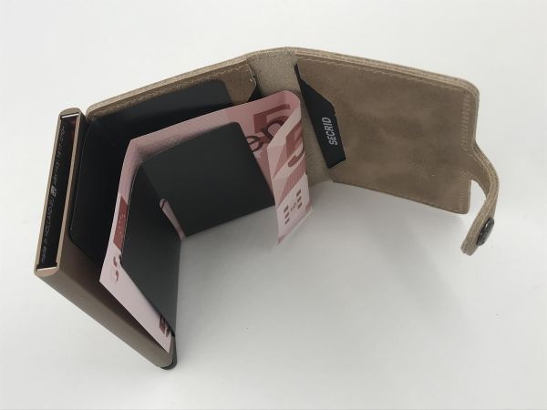 Secrid miniwallet vintage taupe (MV-taupe miniwallet vintage taupe) - Stiletto Schoenen (Oudenaarde)
