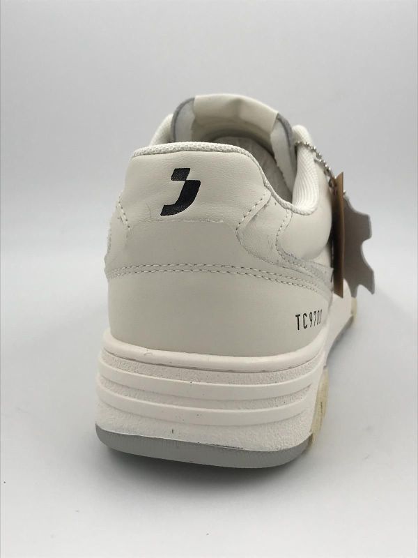 SJFtM her sneaker led wit/grijs (SJ low sneakers 589896) - Stiletto Schoenen (Oudenaarde)