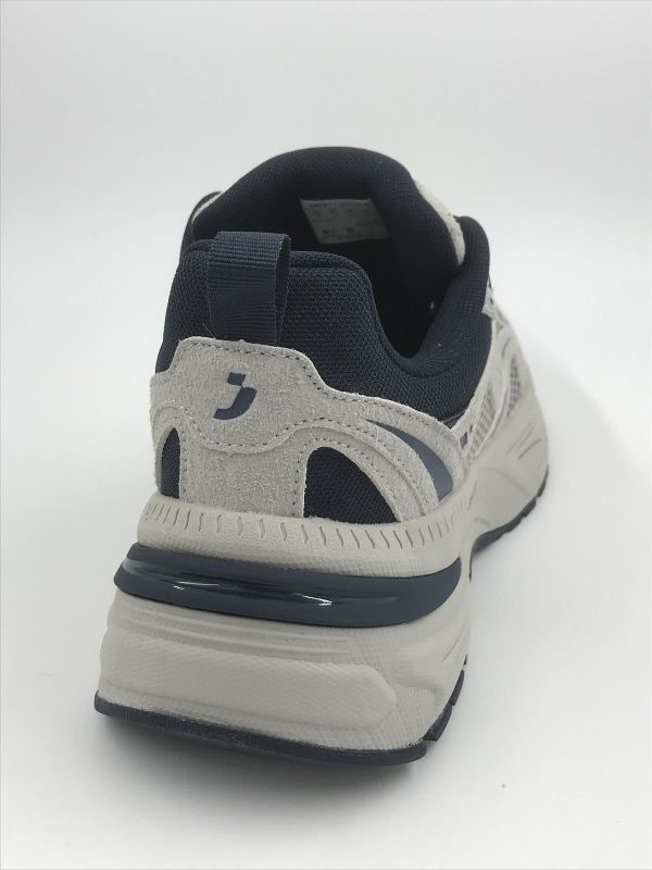 SJFtM her runner textiel grijs/blauw (casual athletic sport 622833 361 grij/bl) - Stiletto Schoenen (Oudenaarde)