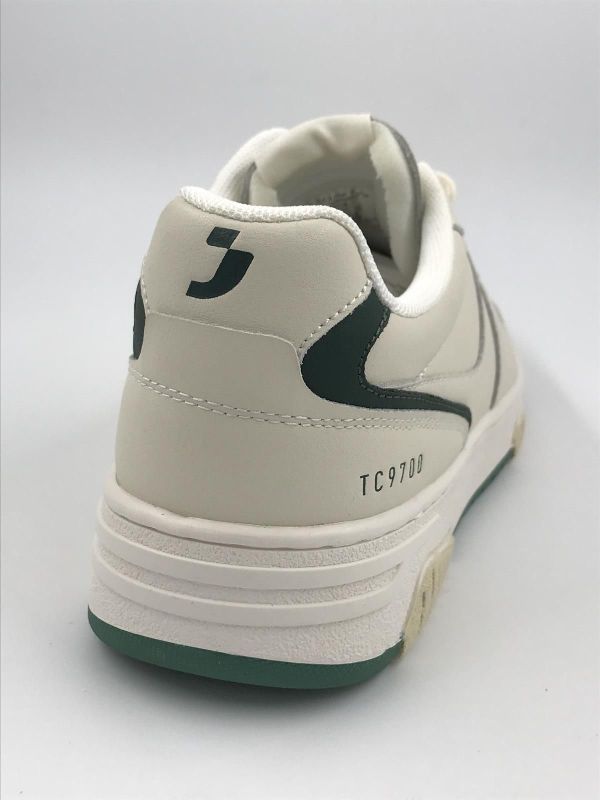 SJFtM her sneaker led wit (SJ low sneakers 589896 owh/grn) - Stiletto Schoenen (Oudenaarde)