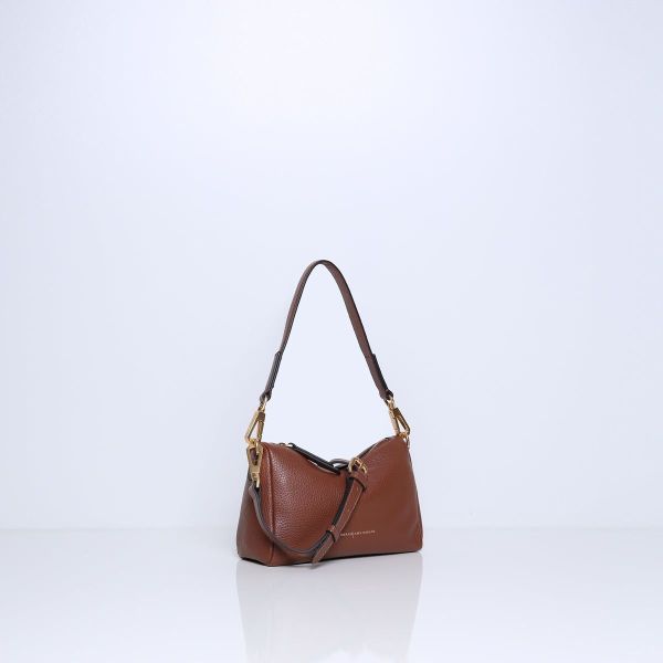 SmAm handtas led cognac (jack camel) - Stiletto Schoenen (Oudenaarde)