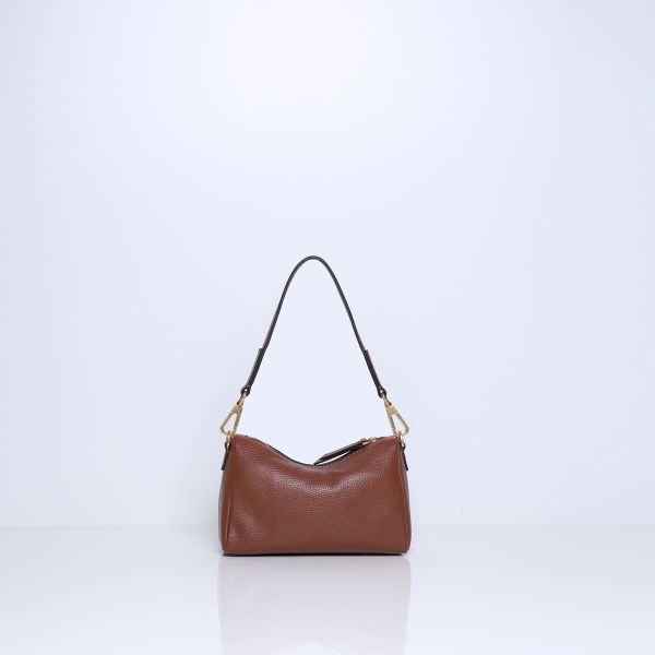 SmAm handtas led cognac (jack camel) - Stiletto Schoenen (Oudenaarde)