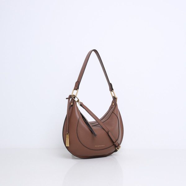 SmAm handtas led cognac (marlon camel) - Stiletto Schoenen (Oudenaarde)
