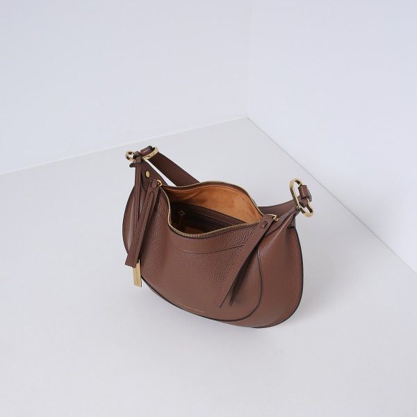 SmAm handtas led cognac (marlon camel) - Stiletto Schoenen (Oudenaarde)