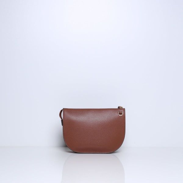 SmAm handtas led cognac (silke camel) - Stiletto Schoenen (Oudenaarde)
