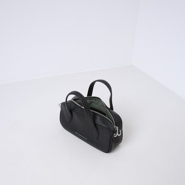 SmAm handtas led zwart (jamy black) - Stiletto Schoenen (Oudenaarde)