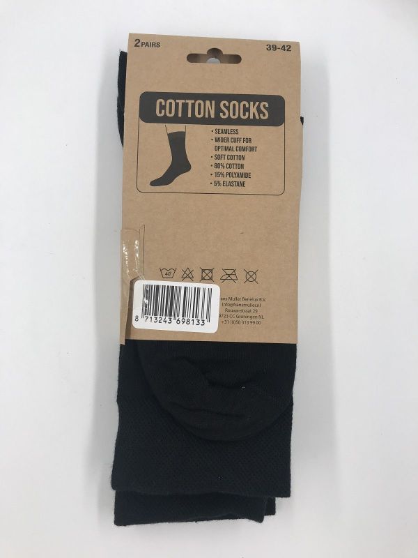 M&S cotton socks black (801) - Stiletto Schoenen (Oudenaarde)
