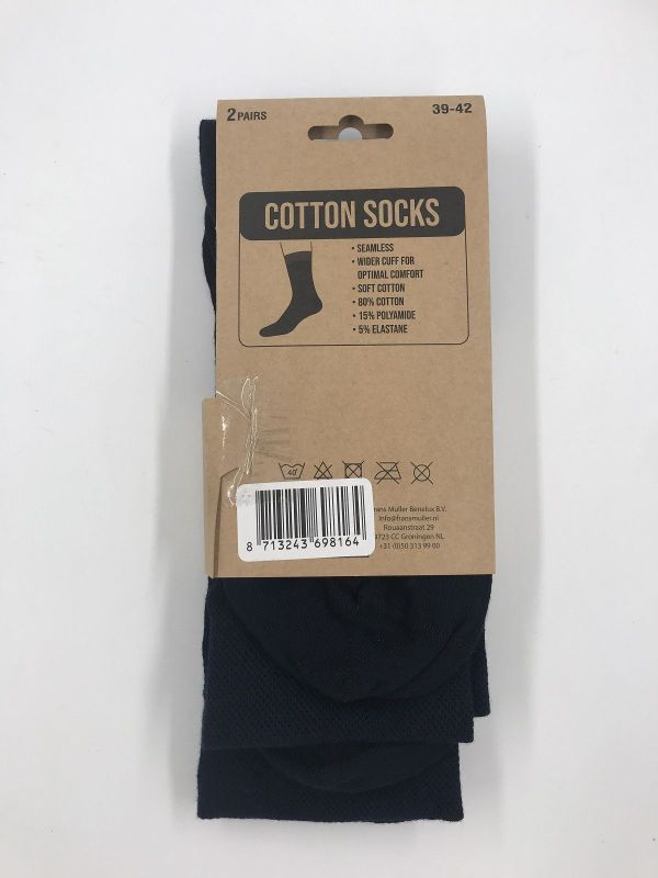 M&S cotton socks blauw (408) - Stiletto Schoenen (Oudenaarde)