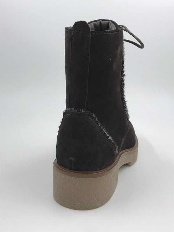 SW dam bott suède bruin (9.23.03/002 lena fondente) - Stiletto Schoenen (Oudenaarde)