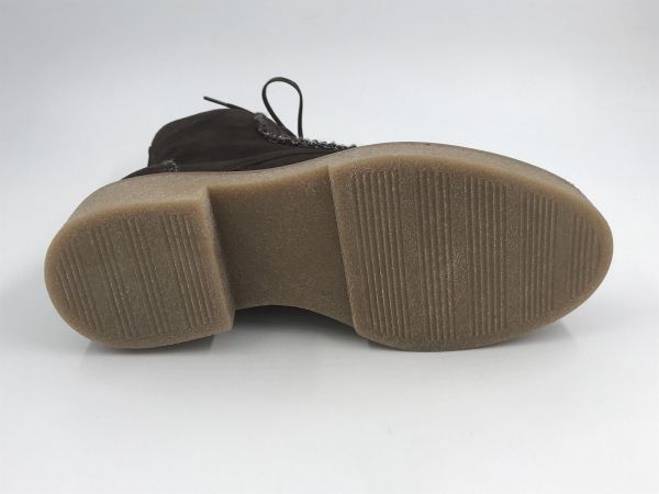 SW dam bott suède bruin (9.23.03/002 lena fondente) - Stiletto Schoenen (Oudenaarde)