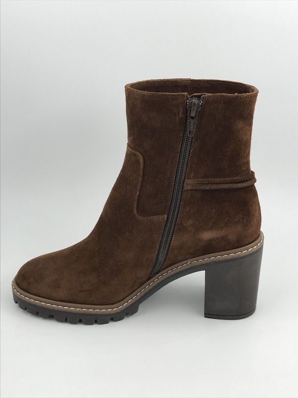 SW dam KLaars suède bruin (8.03.51 jane choco) - Stiletto Schoenen (Oudenaarde)