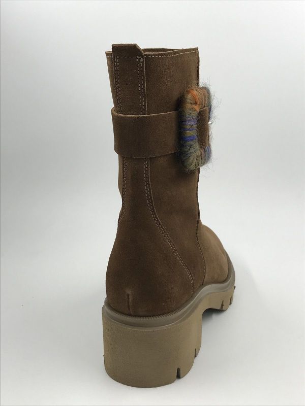 SW dam KLaars suède tabacco (9.29.01 valeria farro) - Stiletto Schoenen (Oudenaarde)