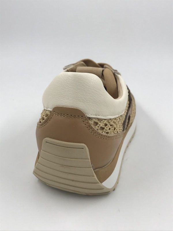 SW dam run led tressé caramel (9.32.29 ) - Stiletto Schoenen (Oudenaarde)