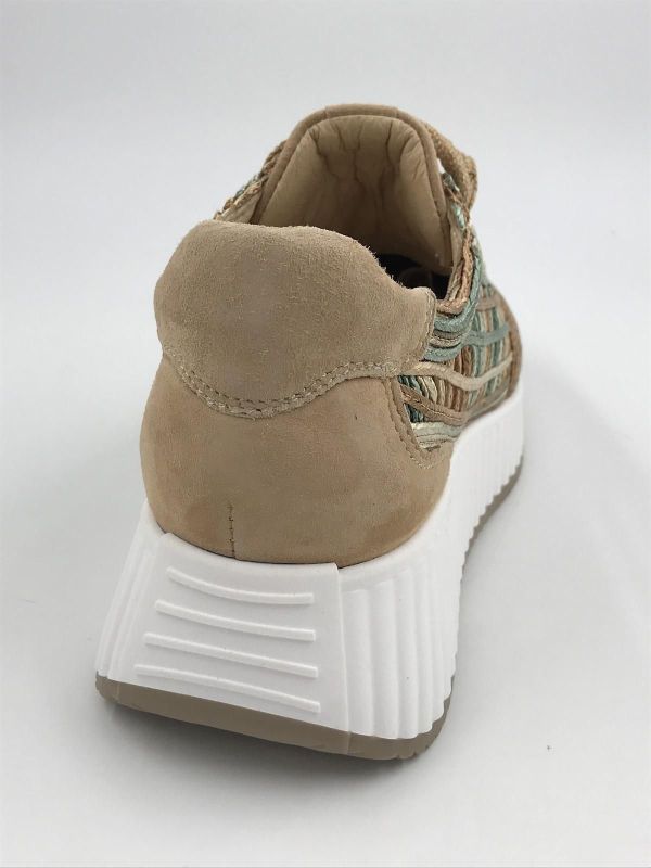 SW dam runner raffia mlt noisette (8.95.01/016 raffia mlt noisette) - Stiletto Schoenen (Oudenaarde)