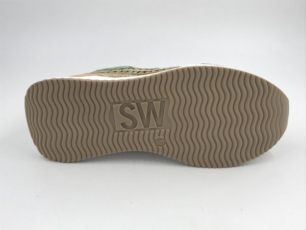 SW dam runner raffia mlt noisette (8.95.01/016 raffia mlt noisette) - Stiletto Schoenen (Oudenaarde)