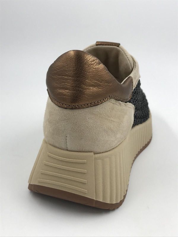 SW dam runner textiel tréssé (8.95.18/004 zora black tréssé) - Stiletto Schoenen (Oudenaarde)