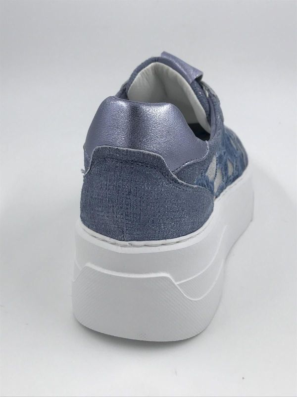 SW dam sneaker jeans blauw (9.11.01/004 levis lux cielo) - Stiletto Schoenen (Oudenaarde)