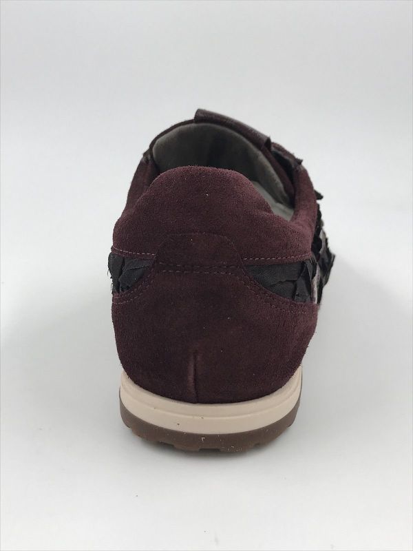 SW dam sneaker suède bordo (9.35.03/003 miuchia bordo) - Stiletto Schoenen (Oudenaarde)