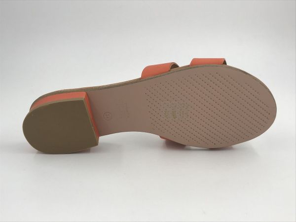 Stiletto dam slipper led oranje (P206 vitello arencio) - Stiletto Schoenen (Oudenaarde)