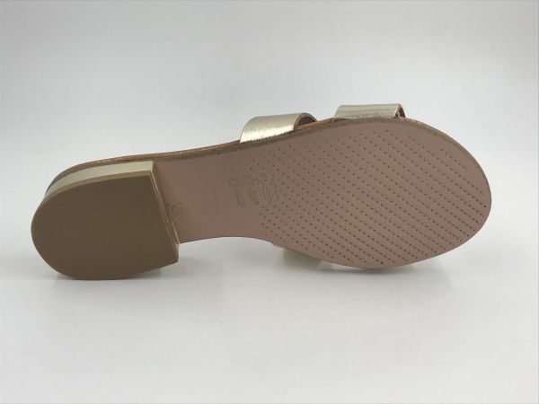 Stiletto dam slipper led platino (P206 laminato platino) - Stiletto Schoenen (Oudenaarde)