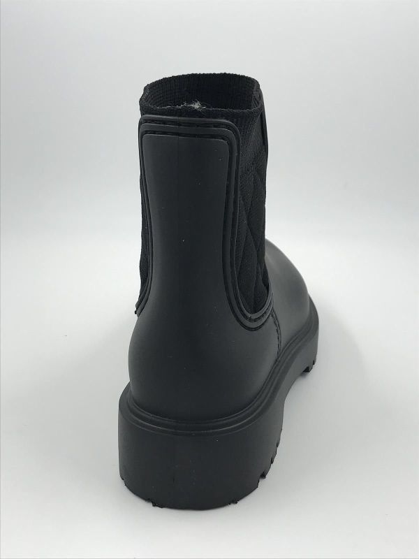 Unisa dam rubber laars black (frades rom black casco farr black) - Stiletto Schoenen (Oudenaarde)