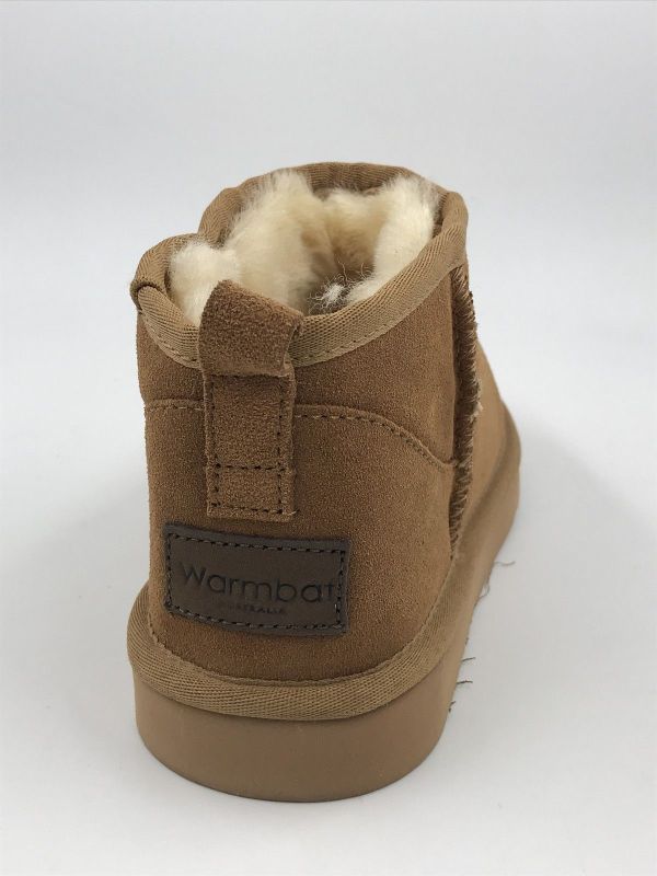 Warmbat dam boot suède cognac (DRC321025-63 durack suede boot cognac) - Stiletto Schoenen (Oudenaarde)