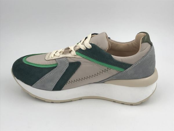 Xan dam runner led groen (elena 80000015410 bottle green) - Stiletto Schoenen (Oudenaarde)