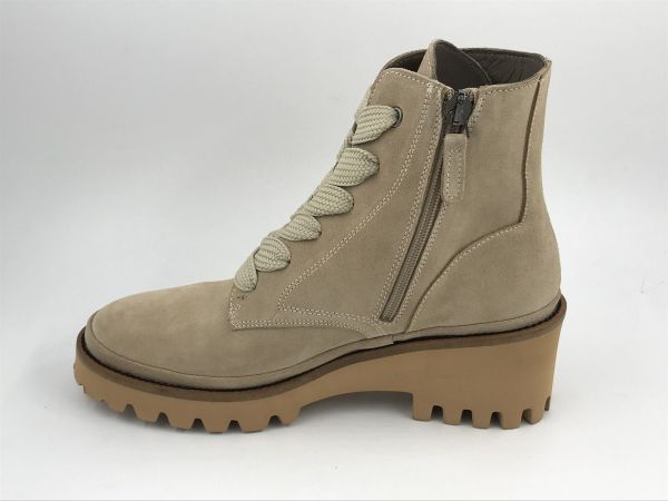 XSA dam bottine suède beige (I22M9828 london dark beige) - Stiletto Schoenen (Oudenaarde)